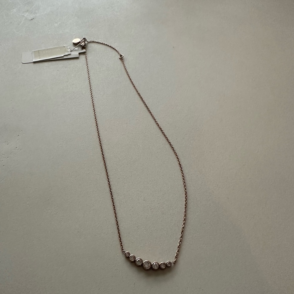 Rose gold Michael Kors necklace
